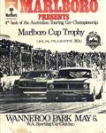 Programme cover of Barbagallo Raceway, 06/05/1973