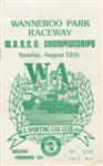 Programme cover of Barbagallo Raceway, 12/08/1979