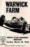 Programme cover of Warwick Farm, 20/03/1966