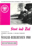 Programme cover of Wasgau Hill Climb, 29/05/1960