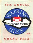 Programme cover of Watkins Glen International, 24/09/1960