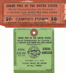 Ticket for Watkins Glen International, 02/10/1966