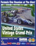 Programme cover of Watkins Glen International, 13/09/1992