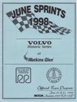Programme cover of Watkins Glen International, 21/06/1998