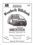 Programme cover of Weatherly Hill Climb, 19/09/2004