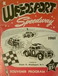 Programme cover of Weedsport Speedway, 1961