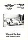 Programme cover of Werrington Park Hill Climb, 07/04/1991