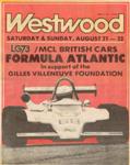 Programme cover of Westwood, 22/08/1982