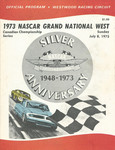 Programme cover of Westwood, 08/07/1973