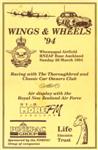 Programme cover of Whenuapai RNZAF Base, 20/03/1994