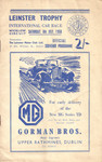 Programme cover of Wicklow Circuit, 08/07/1950