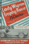 Programme cover of Wigram Airfield, 21/01/1956