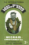 Programme cover of Wigram Airfield, 26/01/1957