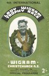 Programme cover of Wigram Airfield, 25/01/1958