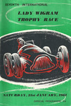 Programme cover of Wigram Airfield, 21/01/1961