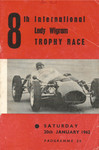 Programme cover of Wigram Airfield, 20/01/1961