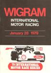 Programme cover of Wigram Airfield, 28/01/1979