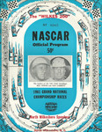 Programme cover of North Wilkesboro Speedway, 01/10/1961