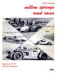 Programme cover of Willow Springs, 13/02/1955