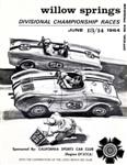 Programme cover of Willow Springs, 14/06/1964