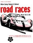 Programme cover of Willow Springs, 12/03/1967