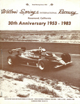 Programme cover of Willow Springs, 23/09/1983