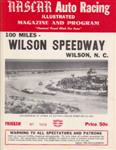 Programme cover of Wilson Speedway, 18/03/1956