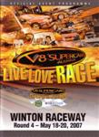 Programme cover of Winton Motor Raceway, 20/05/2007