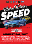 Programme cover of Winton Motor Raceway, 06/08/2017