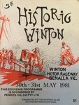 Programme cover of Winton Motor Raceway, 31/05/1981