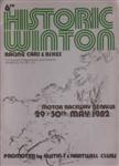 Programme cover of Winton Motor Raceway, 30/05/1982