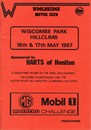 Programme cover of Wiscombe Park Hill Climb, 17/05/1987