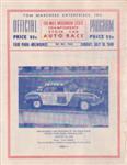 Programme cover of Milwaukee Mile, 10/07/1949
