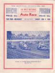 Programme cover of Milwaukee Mile, 11/06/1950