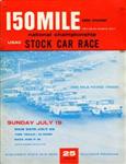 Programme cover of Milwaukee Mile, 19/07/1959