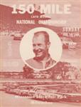 Programme cover of Milwaukee Mile, 16/08/1964