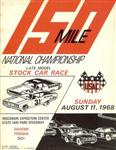 Programme cover of Milwaukee Mile, 11/08/1968