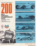 Programme cover of Milwaukee Mile, 17/08/1975