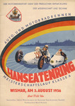 Programme cover of Wismar, 05/08/1956