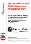 Programme cover of Wittlicher Hill Climb, 31/05/1987
