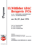 Programme cover of Wittlicher Hill Climb, 27/06/1976