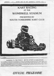 Programme cover of Wombwell Stadium, 14/01/1990