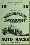 Woodbridge Speedway, 1938