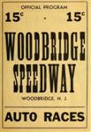 Programme cover of Woodbridge Speedway, 1934