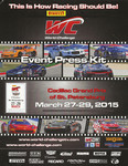Cover of World Challenge Press Kit, 2015