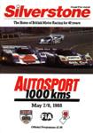 Programme cover of Silverstone Circuit, 08/05/1988