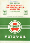Programme cover of Wunstorf Air Base, 13/08/1967