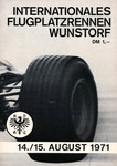 Programme cover of Wunstorf Air Base, 15/08/1971