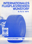 Programme cover of Wunstorf Air Base, 09/06/1974