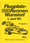 Programme cover of Wunstorf Air Base, 01/06/1980